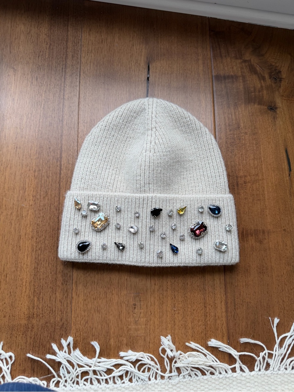Beanie with gems
